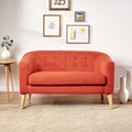 LOVESEAT orange-fabric