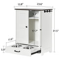 Dog Feeding Station, Dog Food Storage Cabinet