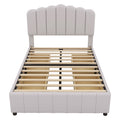 Full Size Upholstered Bed With 4 Storage