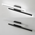 Gabbie Modern Black White Led Vanity Lighting No