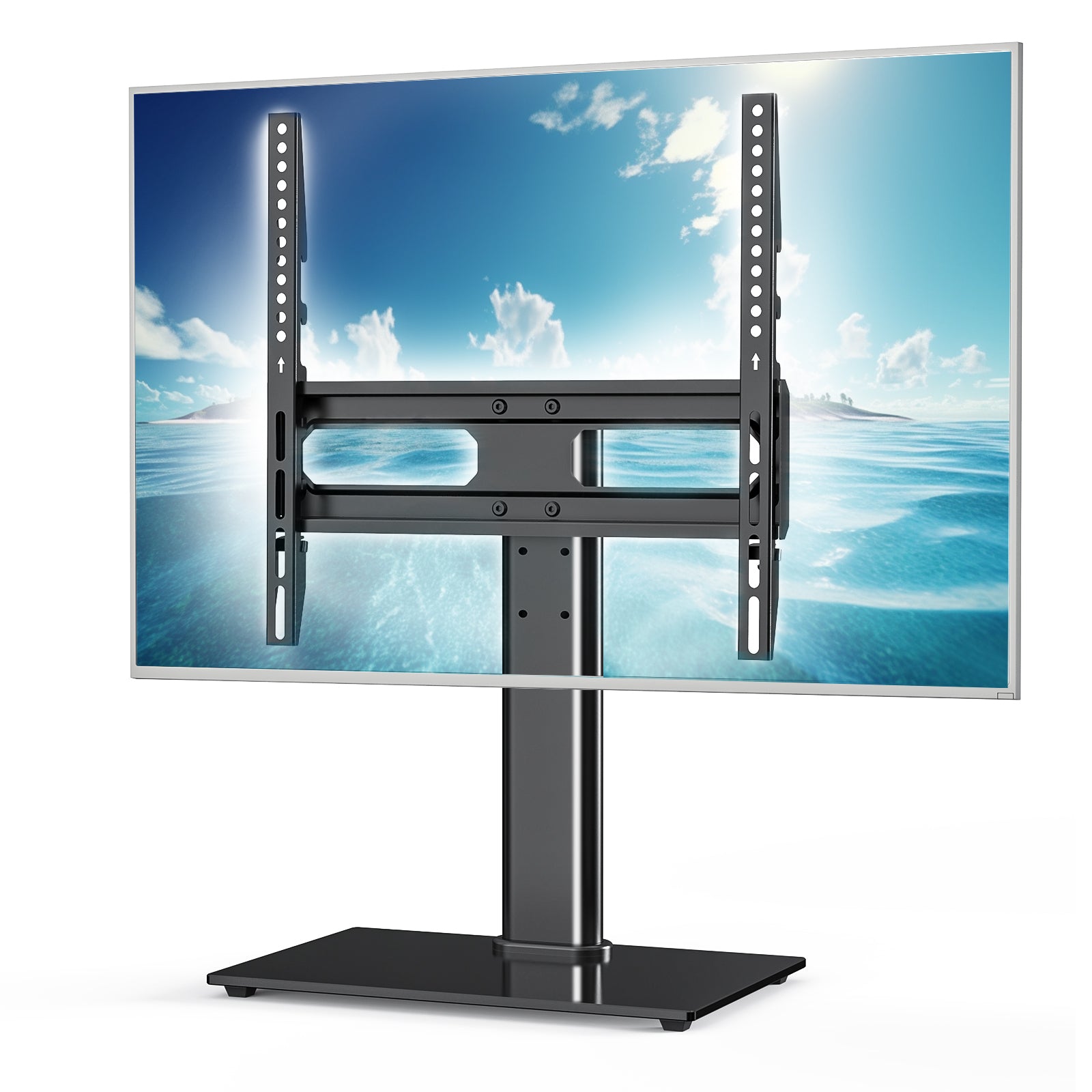 Universal Rotating Tv Stand, 3 Height Adjustable