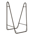 Outsunny Patio Hammock Chair with U Shape Stand white-steel