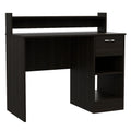 Manaos Writing Computer Deskmultiple Shelves, One