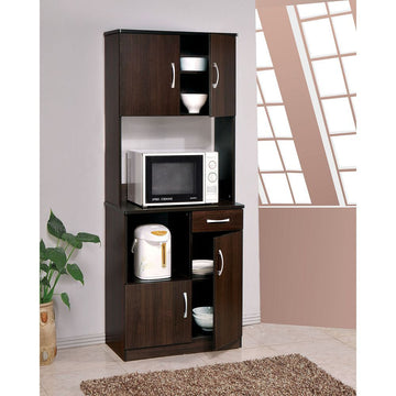 Acme Quintus Kitchen Cabinet in Espresso 12258kit