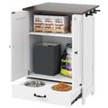 Dog Feeding Station, Dog Food Storage Cabinet