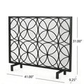 FIRE SCREENS black-iron