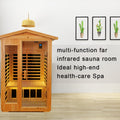 Two Person Far Infrared Old Fir Outdoor Sauna