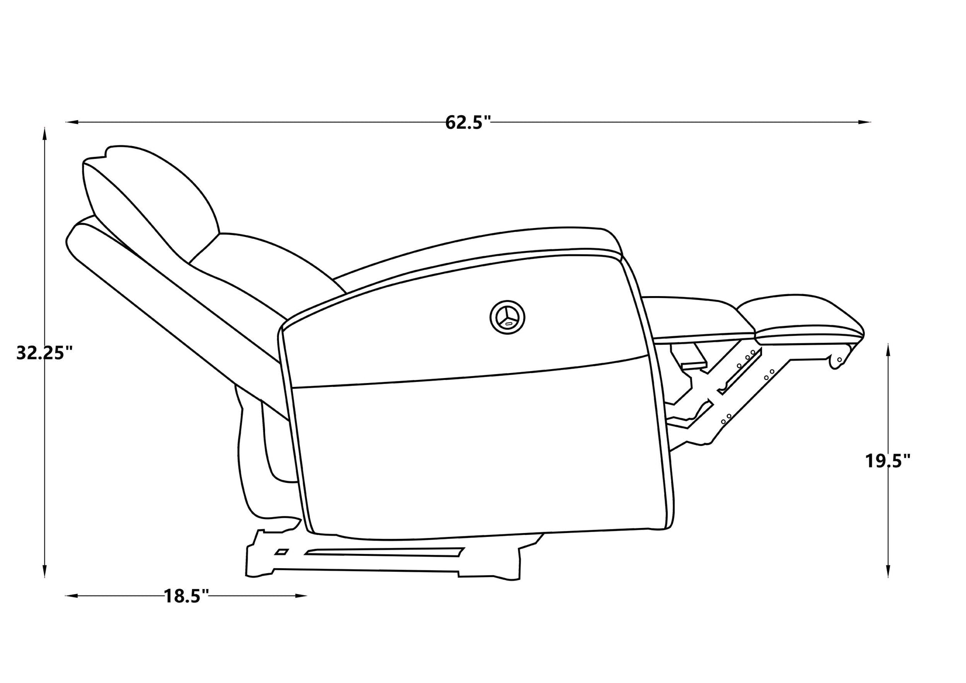 Tour Manual Glider Recliner