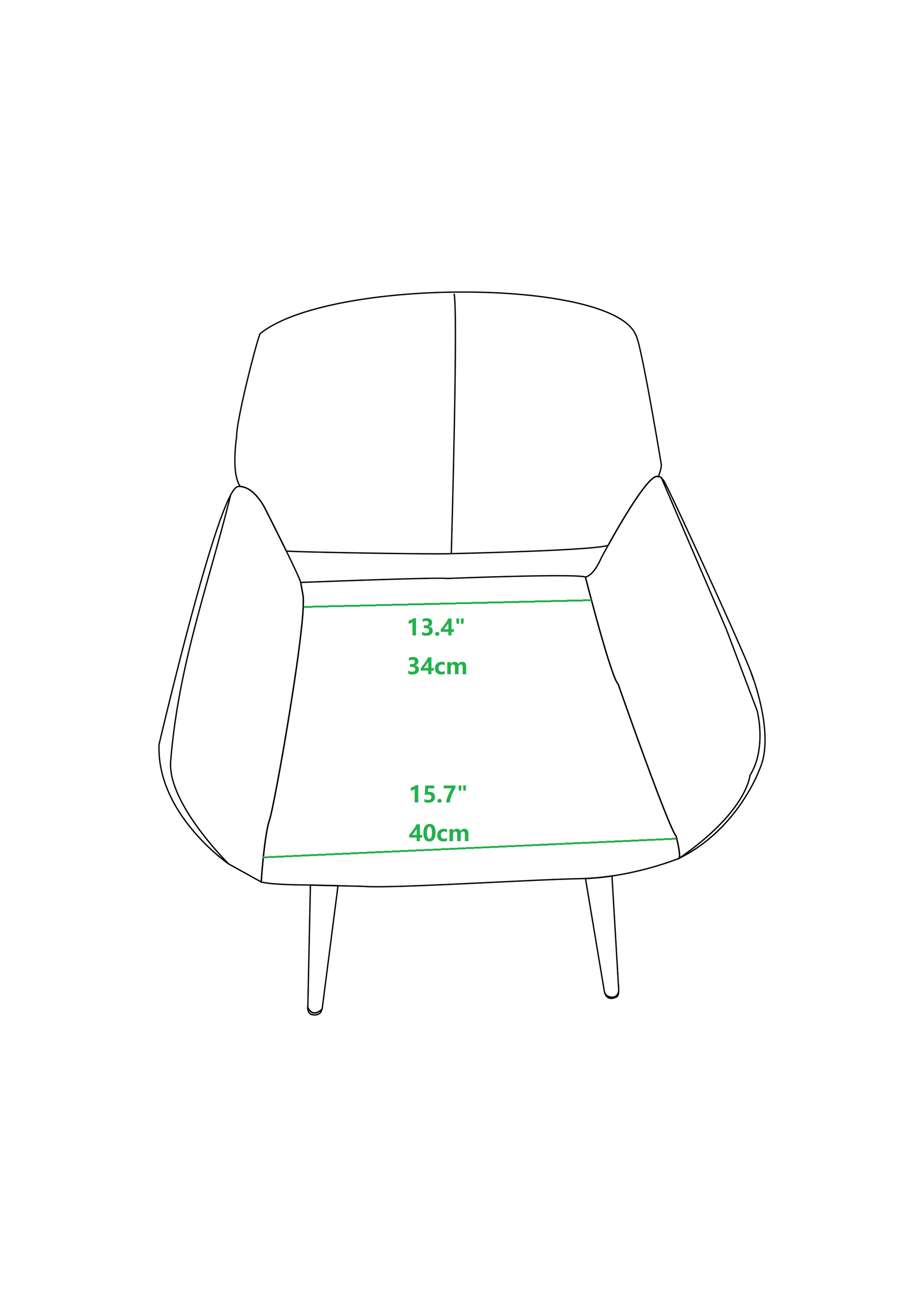 Velet Upholstered Side Dining Chair with Metal Leg yellow-fabric