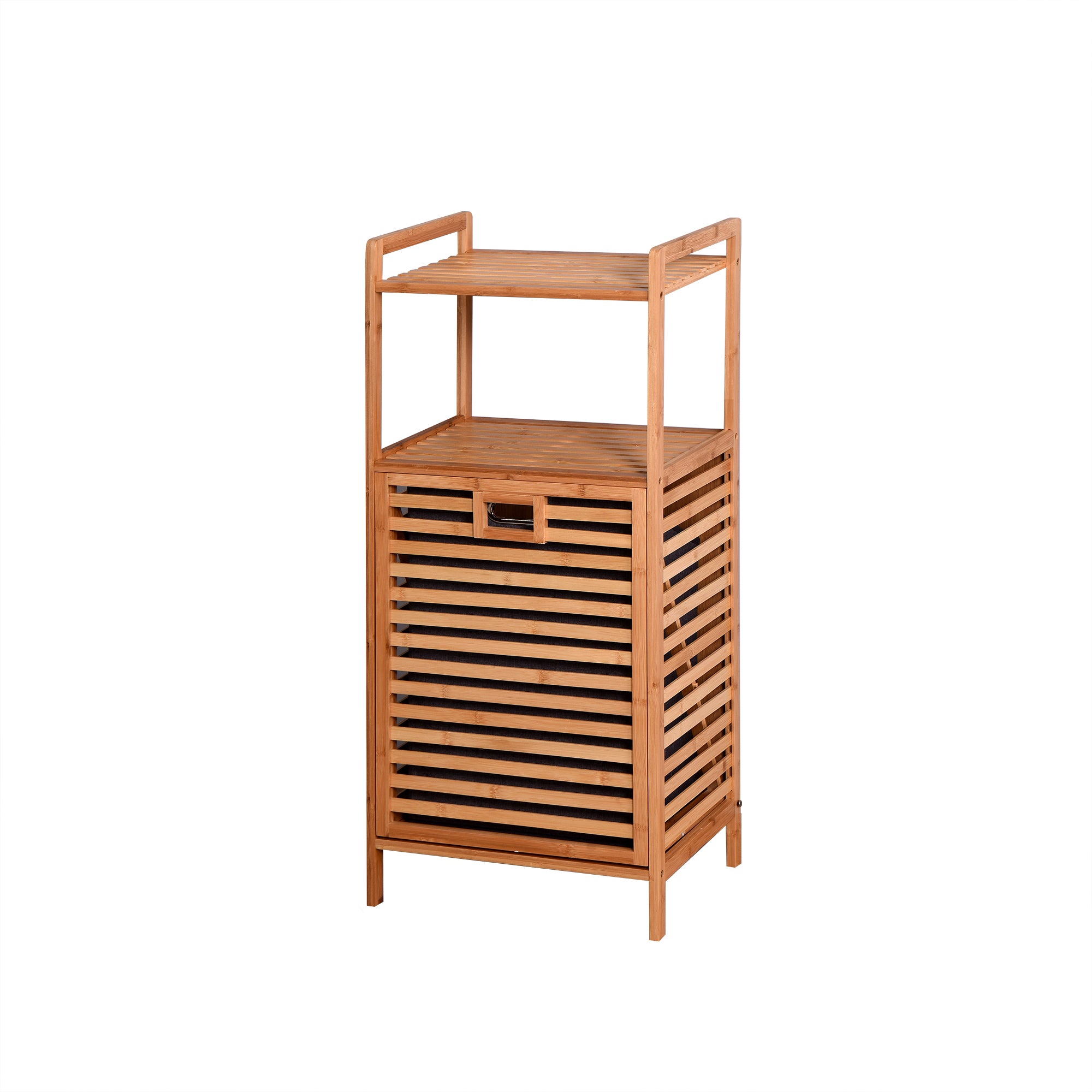 Bathroom Laundry Basket Bamboo Storage Basket