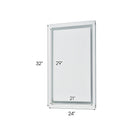 Bathroom Vanity LED Lighted Mirror Horizontal Vertical natural-glass