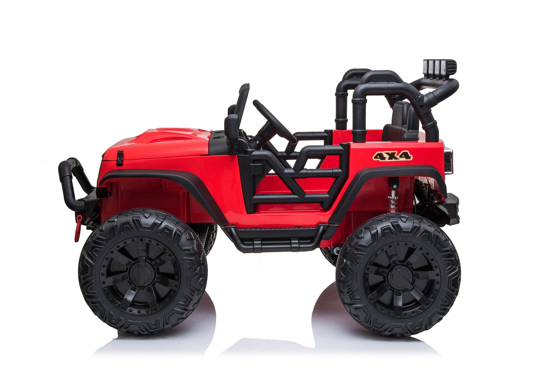 Jeep Double Drive Children Ride On Car - Red