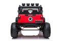 Jeep Double Drive Children Ride On Car - Red