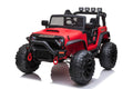 Jeep Double Drive Children Ride On Car - Red