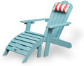 TALE Adirondack Chair Backyard Furniture Painted Seat red striped-polyester