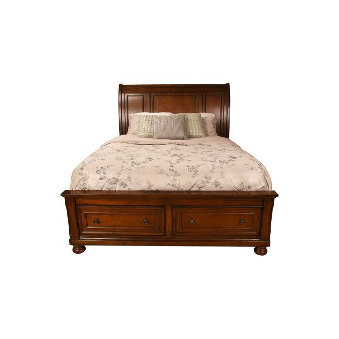 Baltimore King Storage Platform Bed Made with