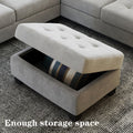 Orisfur. Sectional Corner Sofa L shape Couch Space light grey-foam-velvet