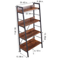 Dn 4 Layer Display Bookshelf H Ladder Shelf