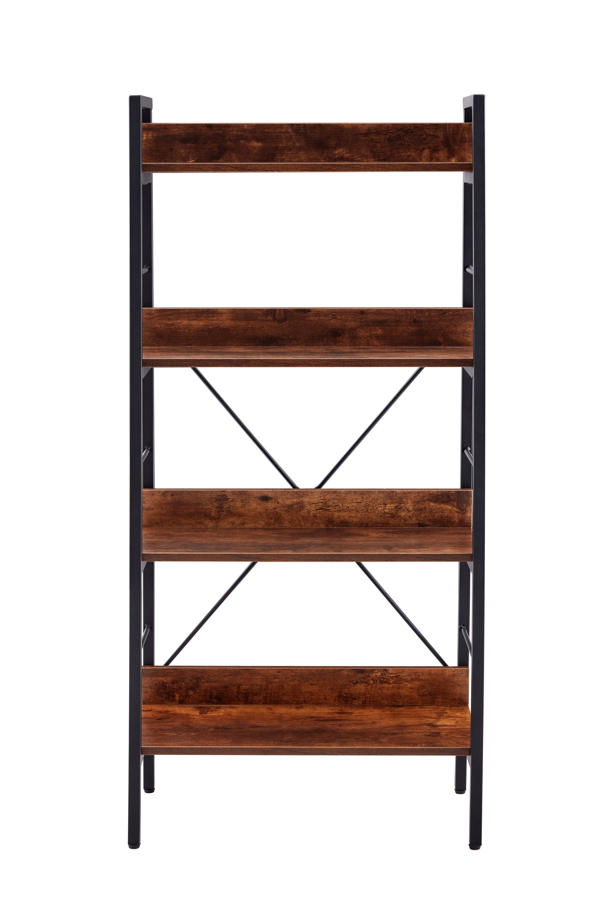 Dn 4 Layer Display Bookshelf H Ladder Shelf