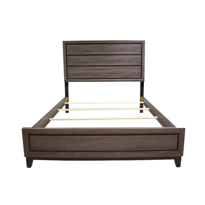 Sierra Queen Size Contemporary Bed Made with Wood