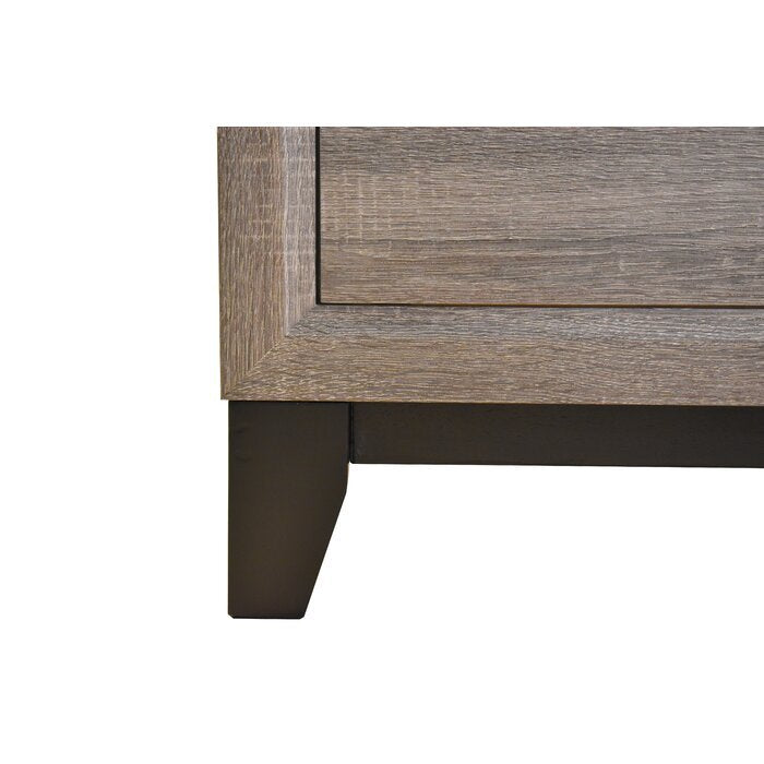 Sierra Contemporary Style 2 Drawer Nightstand