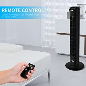 Simple Deluxe 32 Electric Oscillating Tower Fan