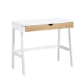 Hilton Desk In White Natural