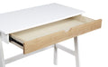 Hilton Desk In White Natural