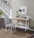 Hilton Desk In White Natural