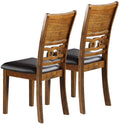 Dining Room Furniture Walnut Finish Set of 2 Side walnut-dining room-classic-contemporary-side