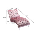 Coomoreleisure Concubine Sofa With Acrylic Feet -