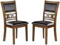 Dining Room Furniture Walnut Finish Set of 2 Side walnut-dining room-classic-contemporary-side