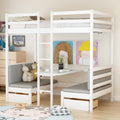 Functional Loft Bed turn into upper bed and down