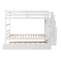 Twin Over Twin Bunk Beds With Twin Trundle And -