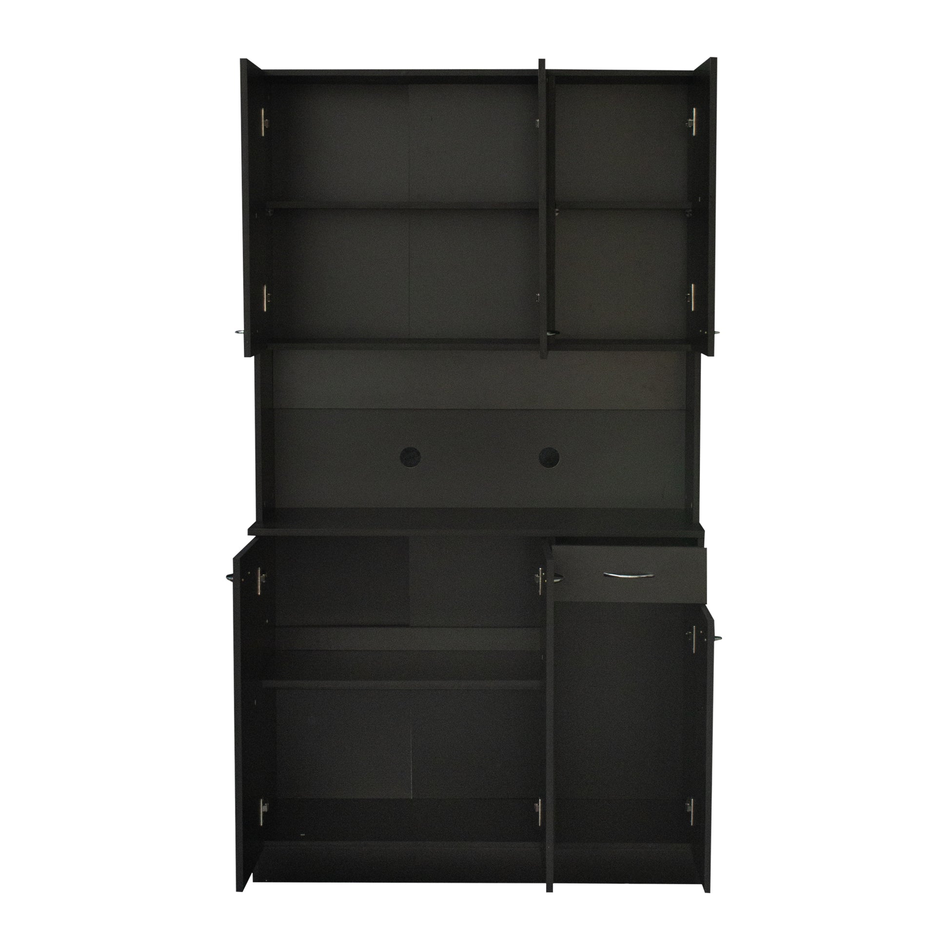 70.87" Tall Wardrobe& Kitchen Cabinet, With 6