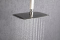 Ceiling Rainfall Shower Faucet Set 3 Function Bathroom black-brass