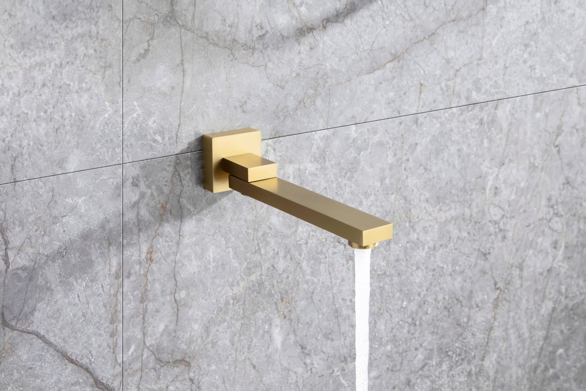 Shower Faucet Set Anti scald Shower Fixtures with golden-brass