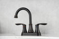 2 Handle Lavatory Faucet Brushed Nickel Bathroom Sink oil-rubbed bronze-metal