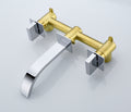 Sumerain Wall Mount Lavatory Faucet Two Handle