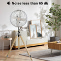 Simple Deluxe Retro Tripod Fan, Home Air