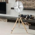 Simple Deluxe Retro Tripod Fan, Home Air