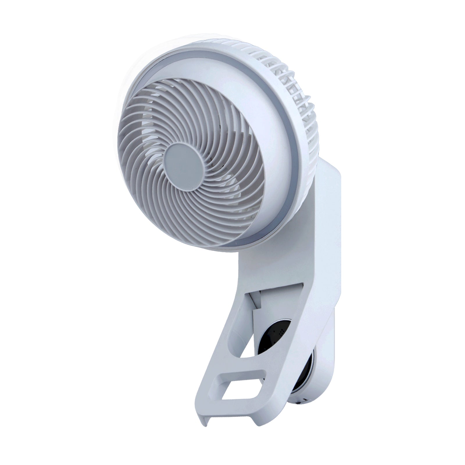 Simple Deluxe 7 inch Wall Mount Fan, 3 Speeds & 3 white-plastic