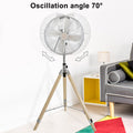 Simple Deluxe Retro Tripod Fan, Home Air