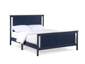 Connelly Full Bed Midnight Blue Vintage Walnut