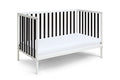 Deux Remi Island Crib White Black