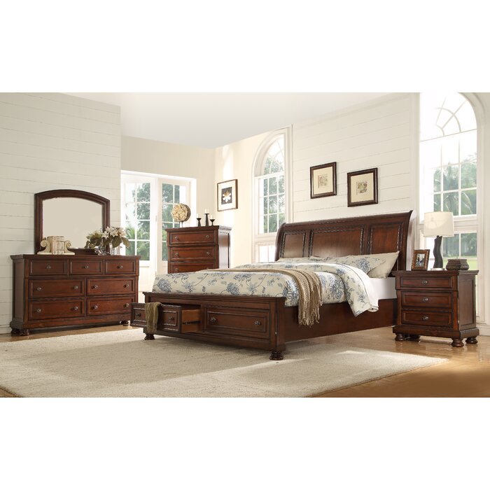 Baltimore Queen 5 Pc Storage Bedroom Set made