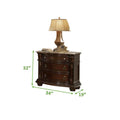 Roma 4 Pc King Bed Dark Walnut