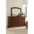 Baltimore King 4 Pc Storage Platform Bedroom Set Made walnut-bedroom-transitional-wood