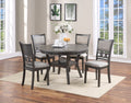 Dining Room Furniture Grey Finish Set of 2 Side Chairs grey-gray-dining room-contemporary-dining