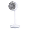 Simple Deluxe 7 inch Stand Fan, 3 Speeds & 3 Modes, 15 white-plastic